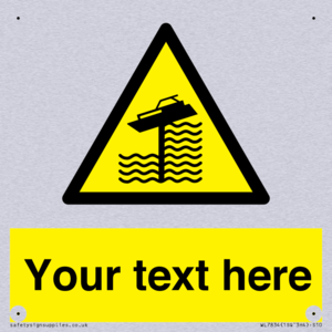 Custom warning grounding on weir